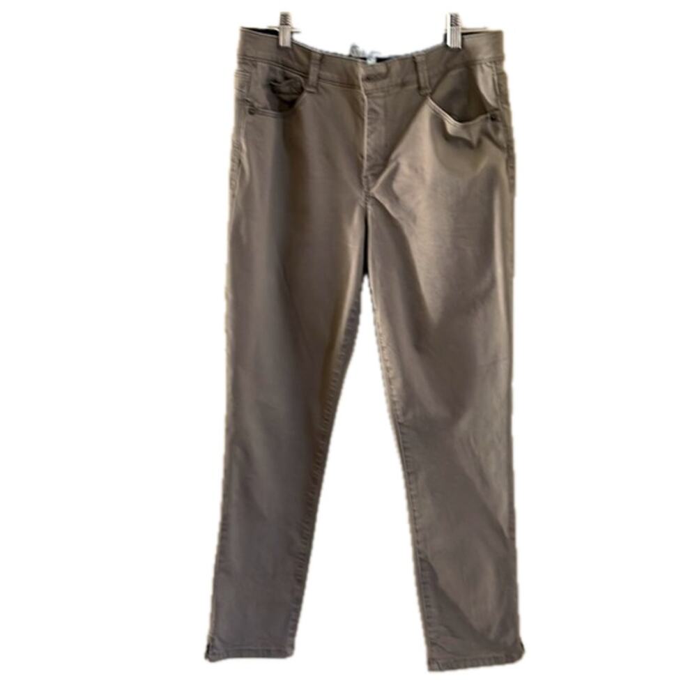 Nordstrom Wit & Wisdom Brown 'Ab'Solution High Waist Skinny Ankle Pant Sz 2✨🤎🫒 - Picture 6 of 9